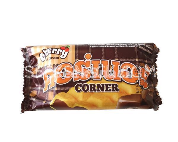 Corner Chocolate Flavoured Ice cream In Sandwich Wafer