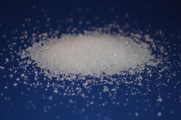 Citric acid crystals, a common acidity regulator