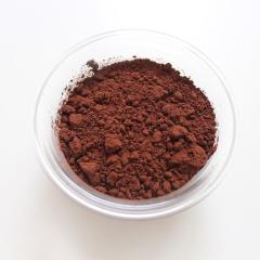 Cocoa powder in a glass bowl