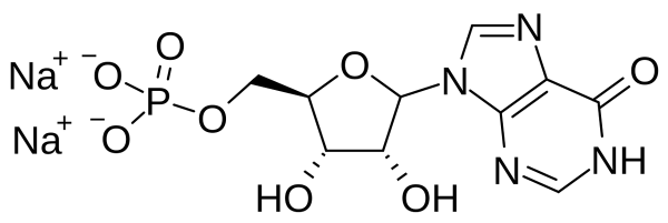 Structure of disodium 5'-inosinate