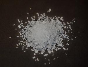 Needle-like crystals of MSG, the most used flavour enhancer