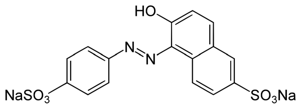 Structure of Sunset Yellow FCF
