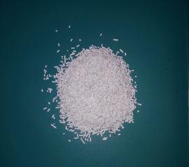 Sorbic acid as small white granules