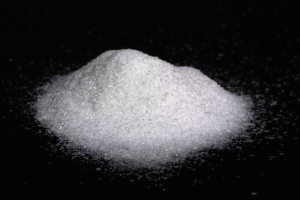 Monosodium glutamate (MSG) crystals