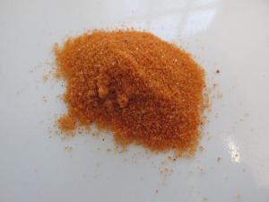A heap of seasoned salt, a typical dry seasoning blend