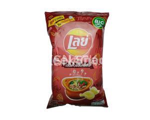 Lay's Flat Potato Chips Esan Hot Pot Flavor