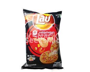 Lay's Rock Ridged Potato Chip Seafood Cheese Pizza Flavor