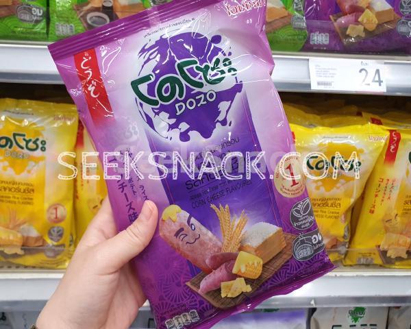 Dozo - Japanese Rice Cracker mixed with Sweet Potato Corn Cheese Flavoured.